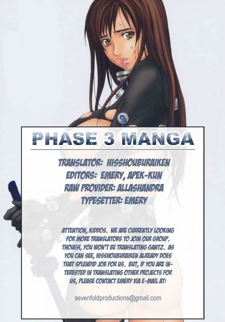 Read Gantz EN Manga Online