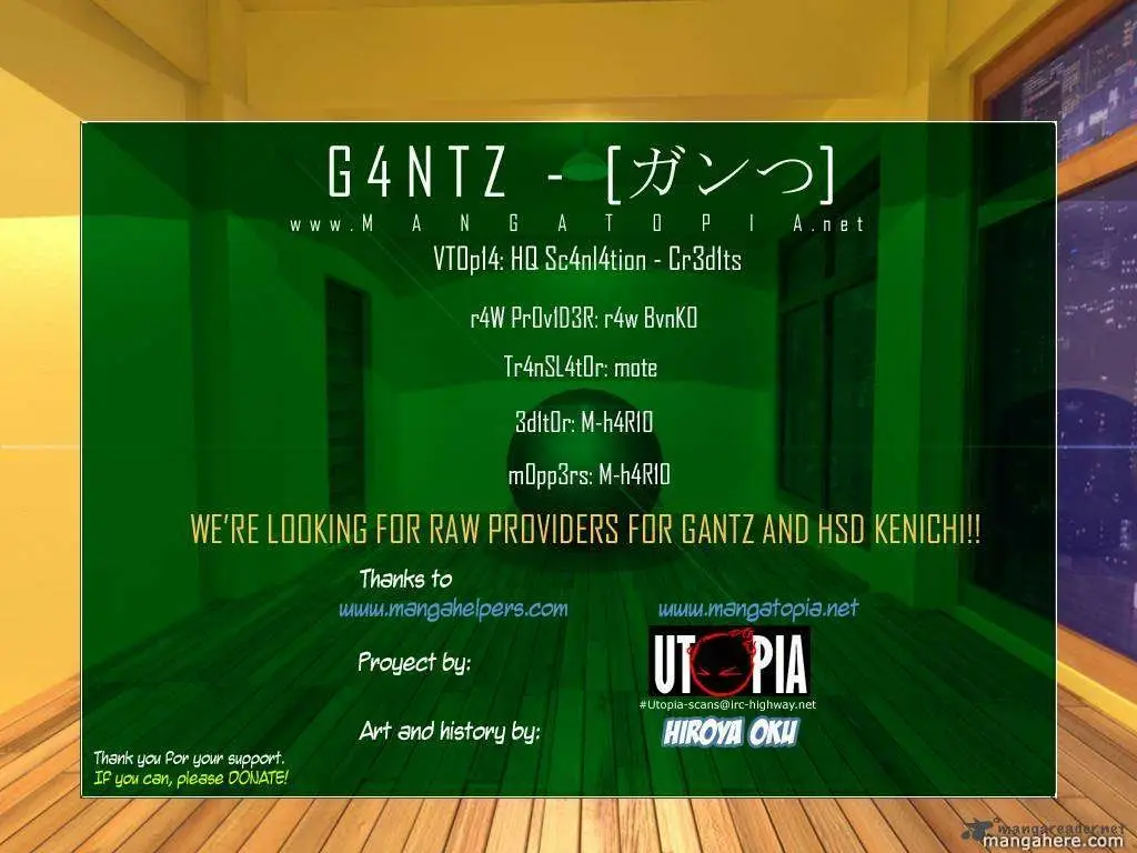 Read Gantz EN Manga Online