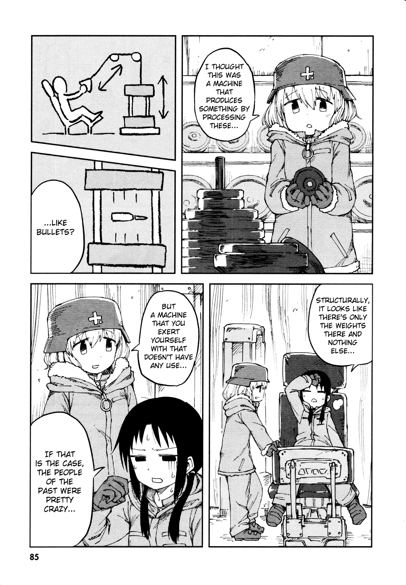 Read Girls' Last Tour EN Manga Online