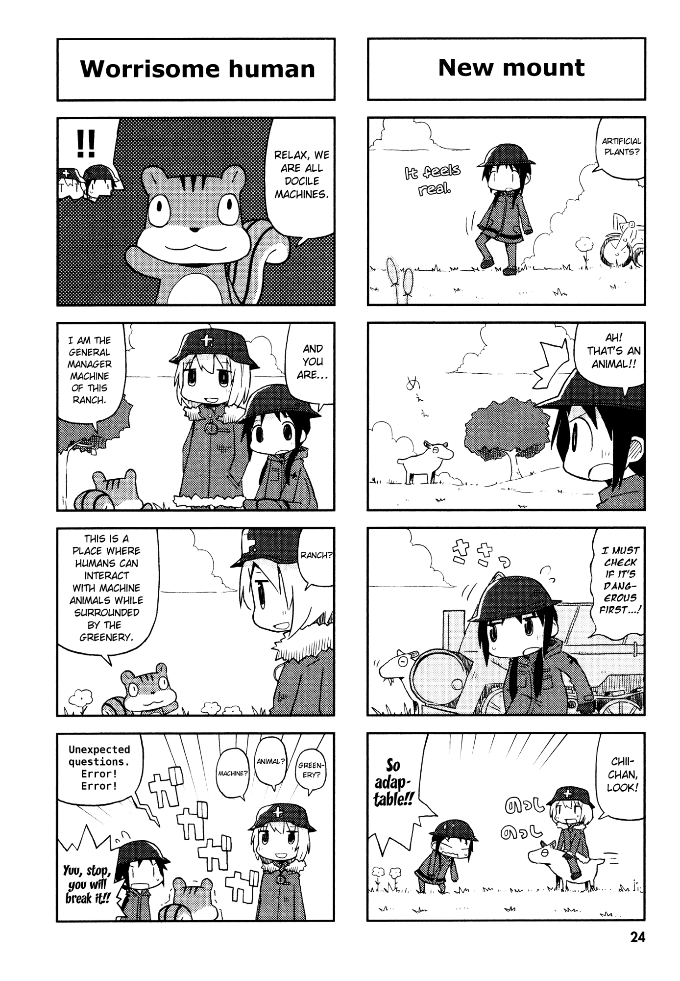 Read Girls' Last Tour EN Manga Online