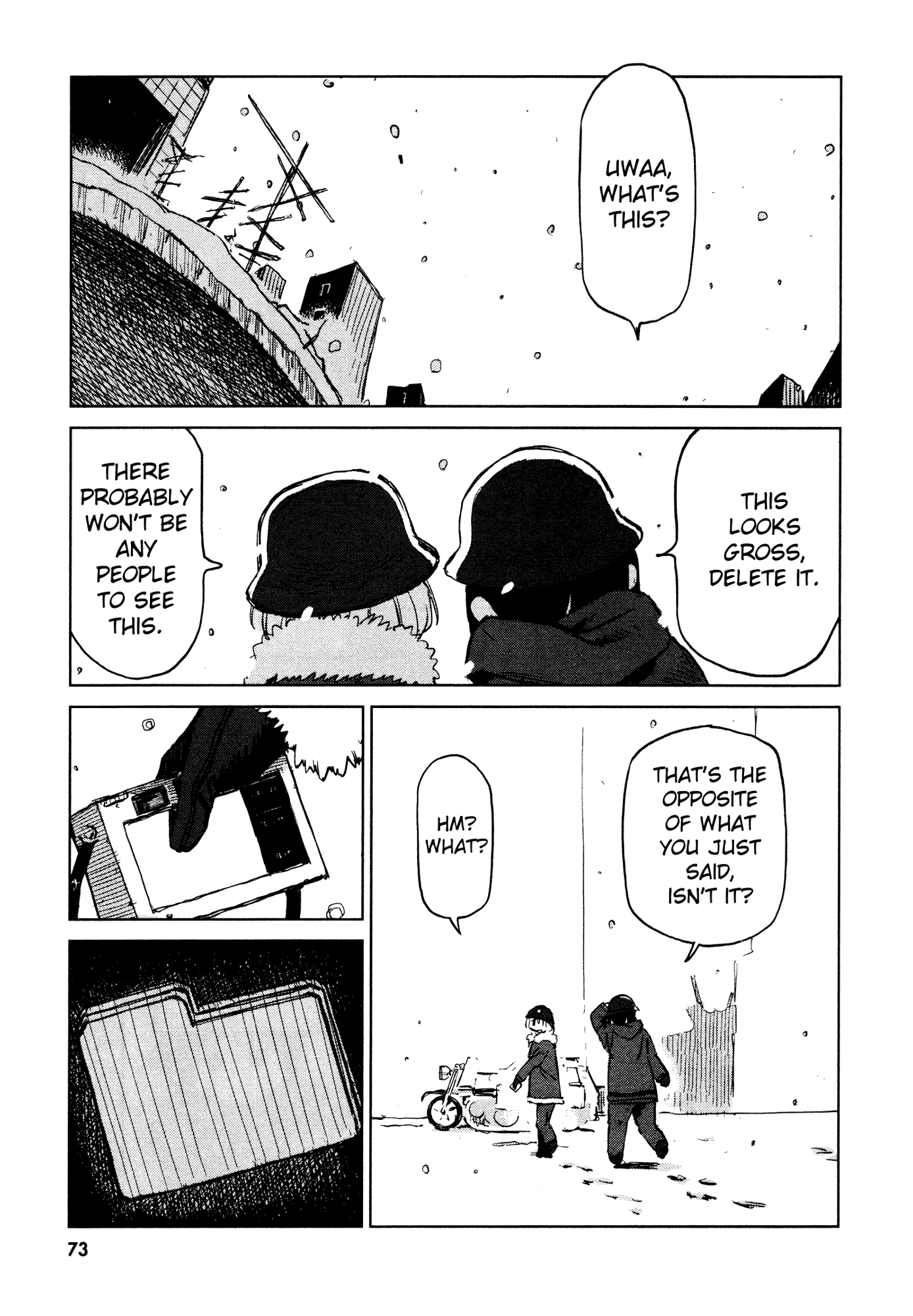 Read Girls' Last Tour EN Manga Online