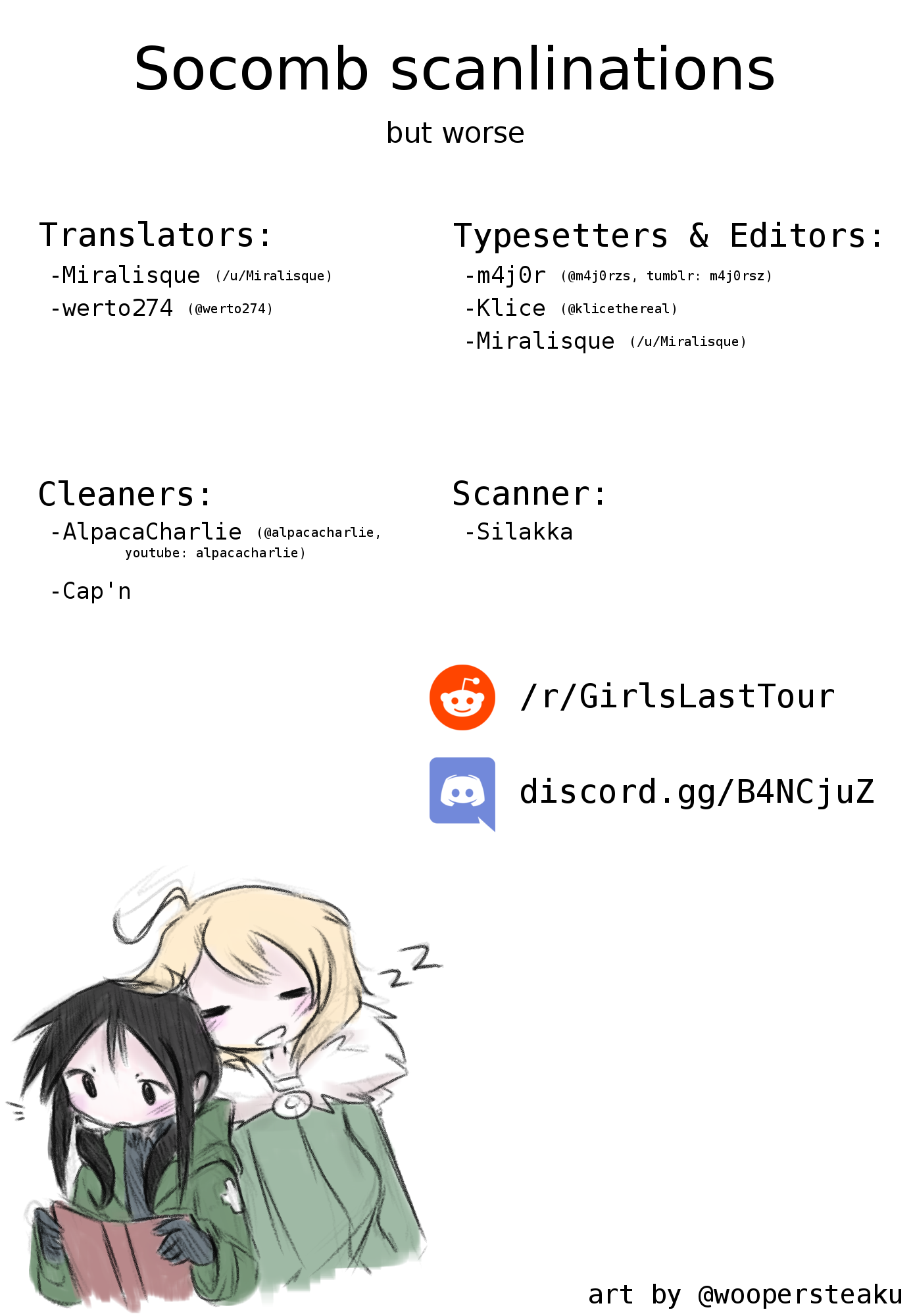 Read Girls' Last Tour EN Manga Online