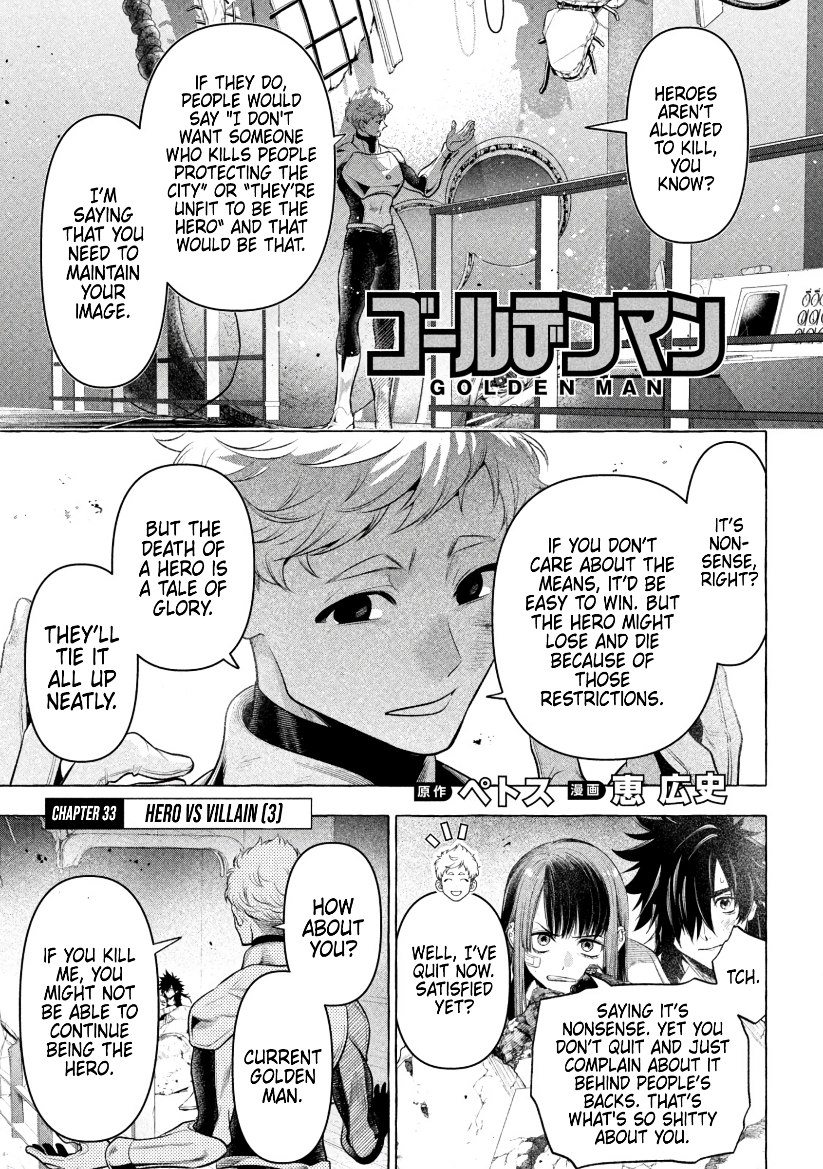 Read Golden Man EN Manga Online