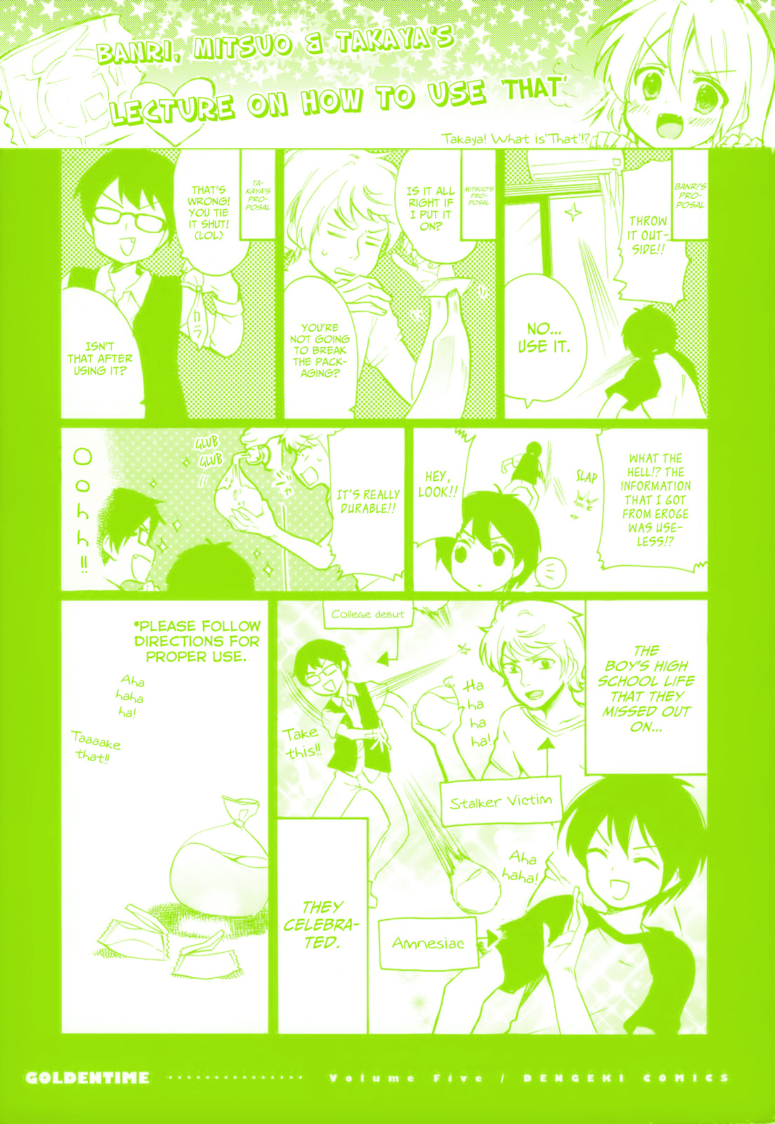 Read Golden Time EN Manga Online