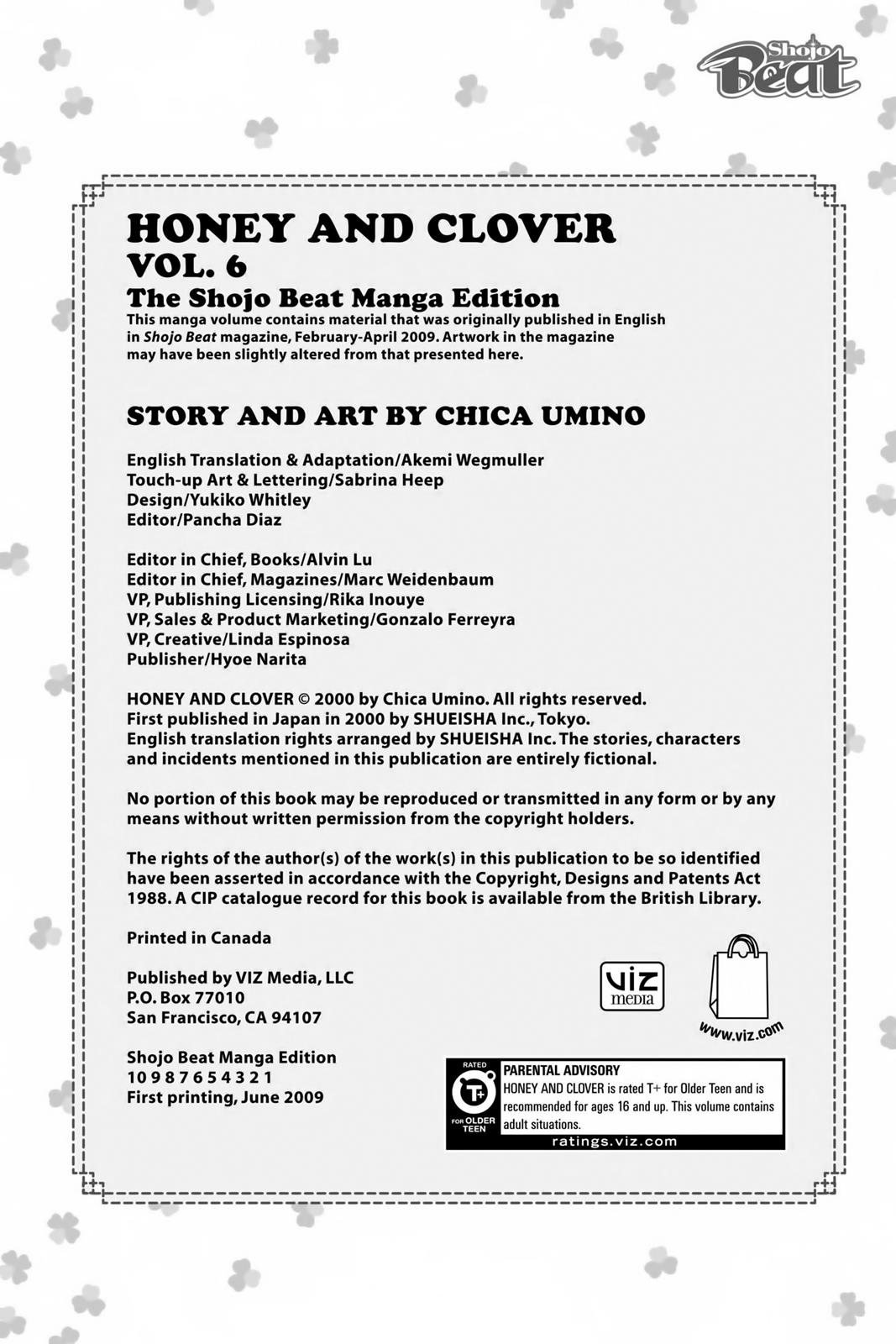 Read Honey and Clover EN Manga Online