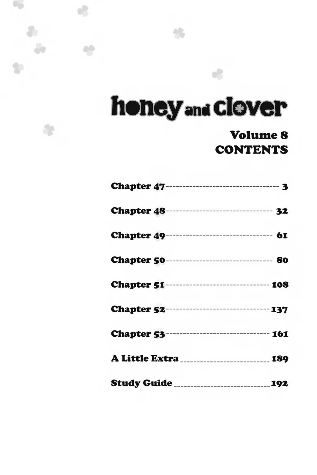 Read Honey and Clover EN Manga Online