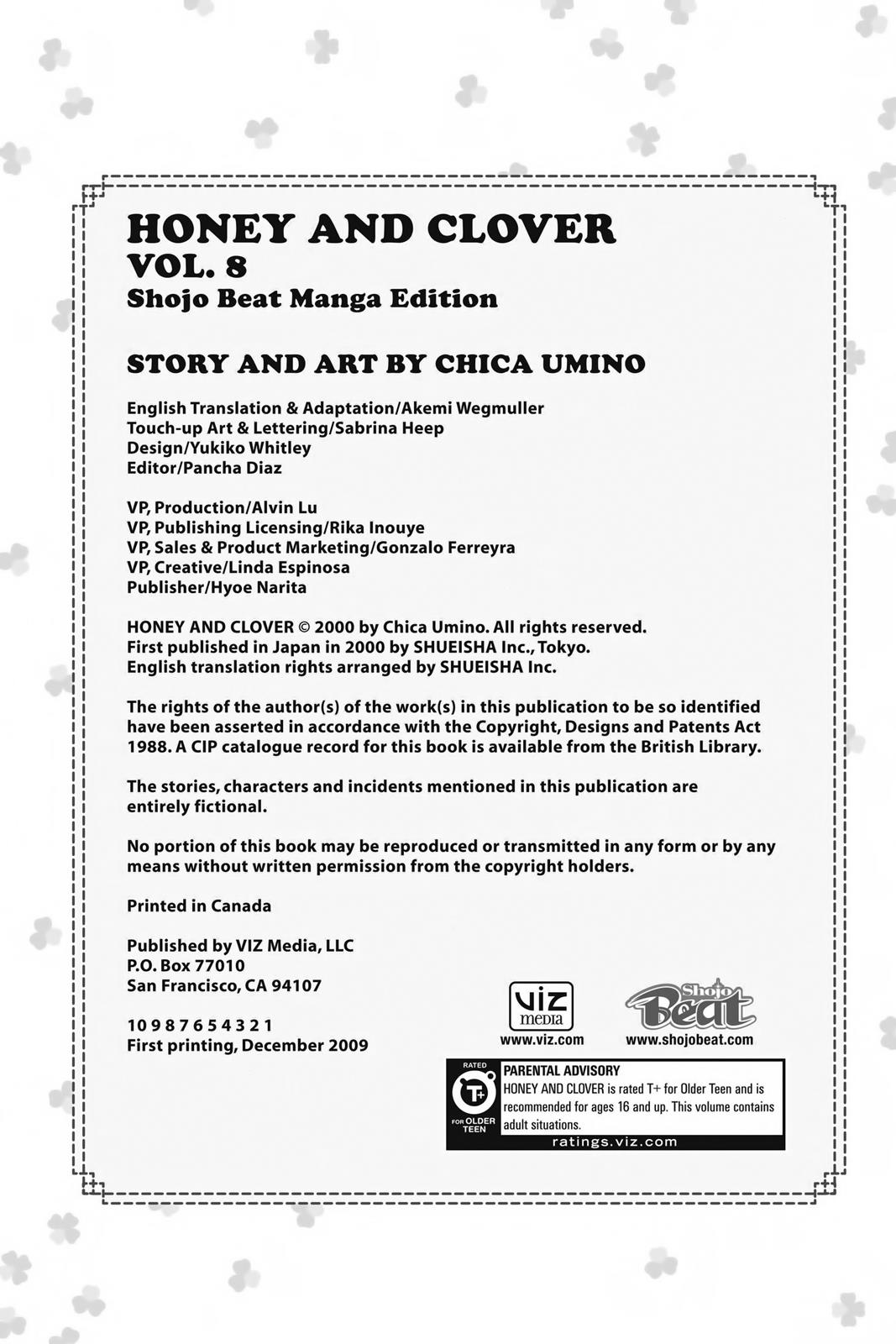 Read Honey and Clover EN Manga Online