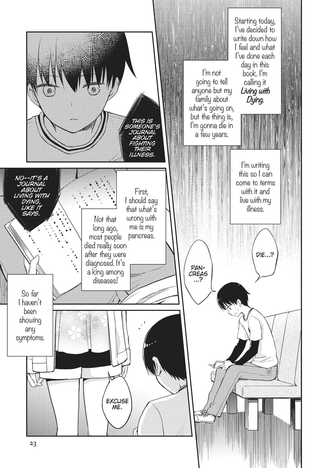 Read I Want to Eat Your Pancreas EN Manga Online