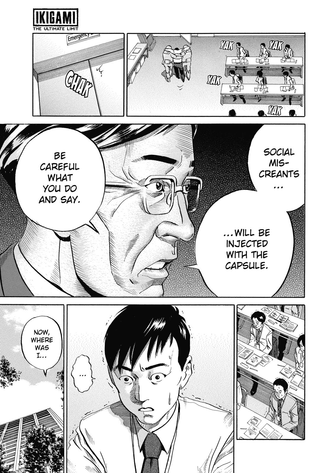 Read Ikigami The Ultimate Limit EN Manga Online