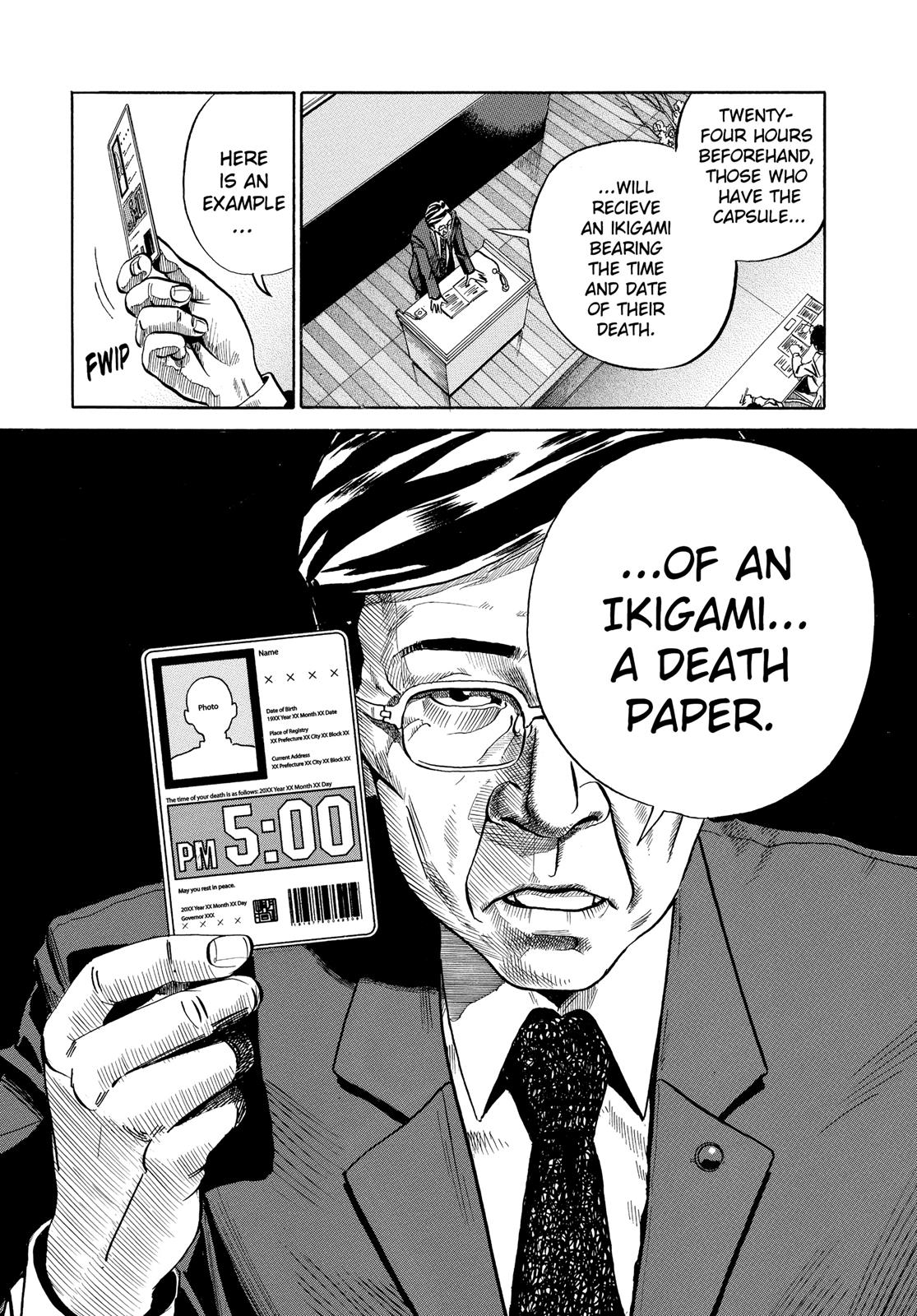 Read Ikigami The Ultimate Limit EN Manga Online