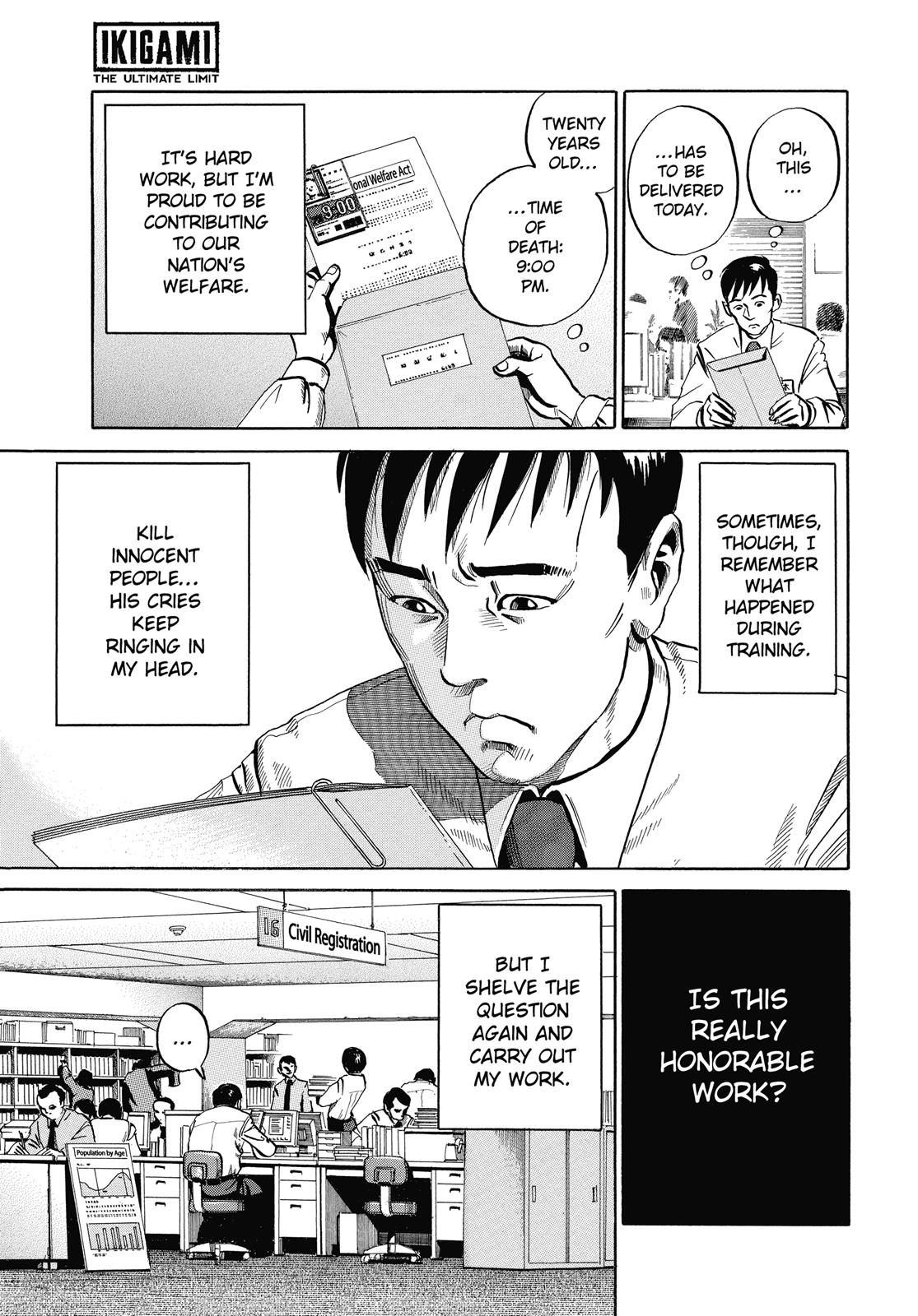 Read Ikigami The Ultimate Limit EN Manga Online