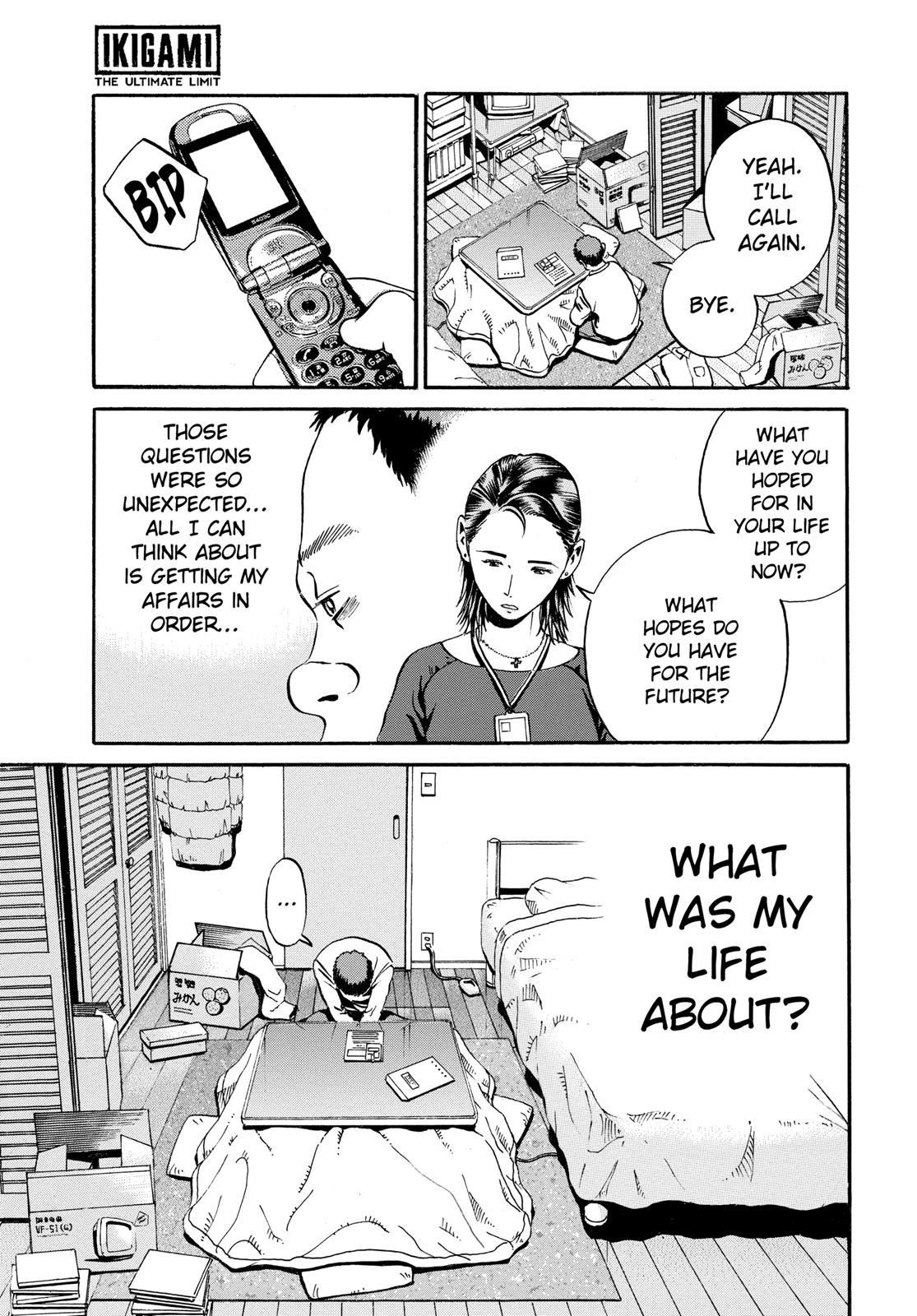 Read Ikigami The Ultimate Limit EN Manga Online