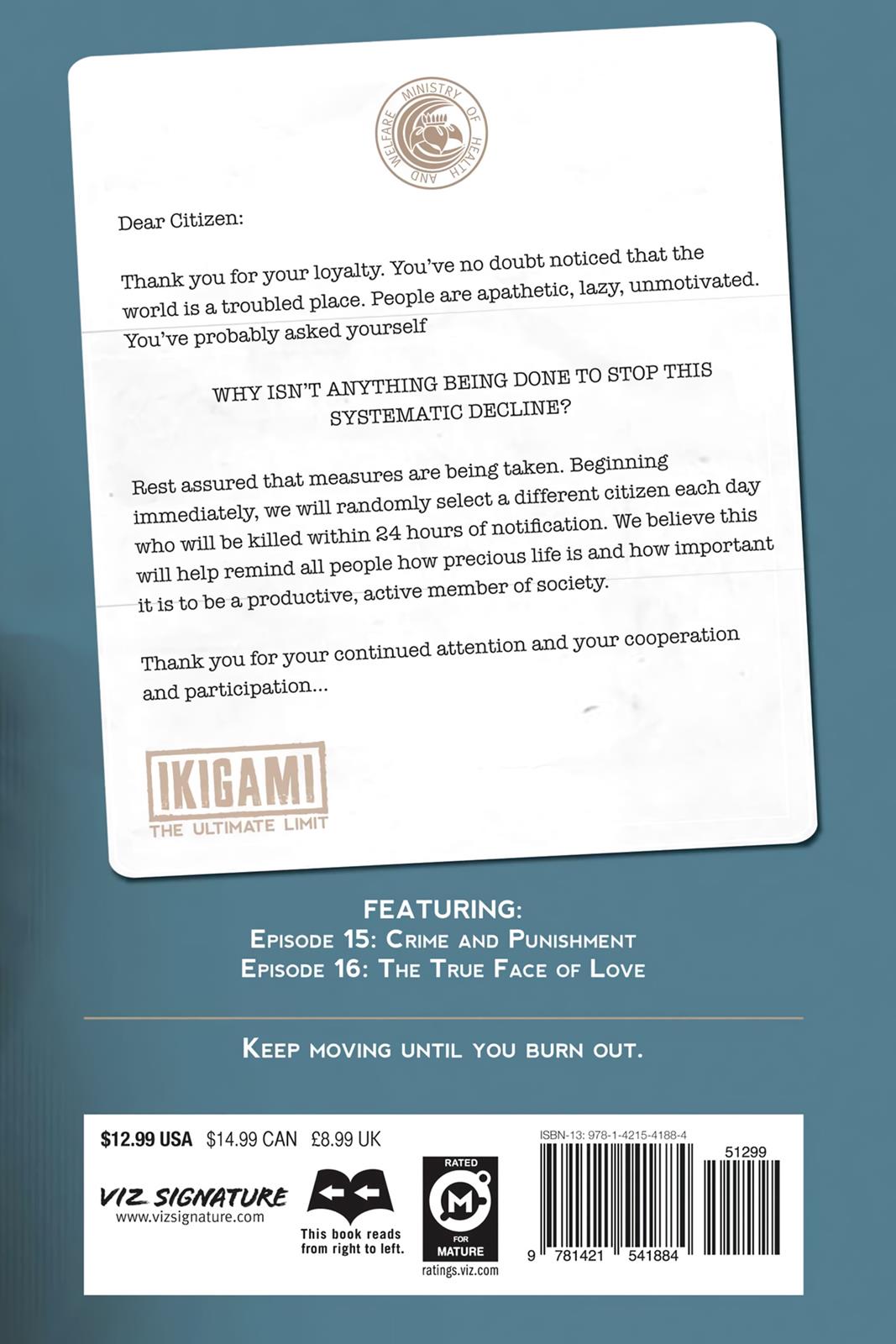 Read Ikigami The Ultimate Limit EN Manga Online