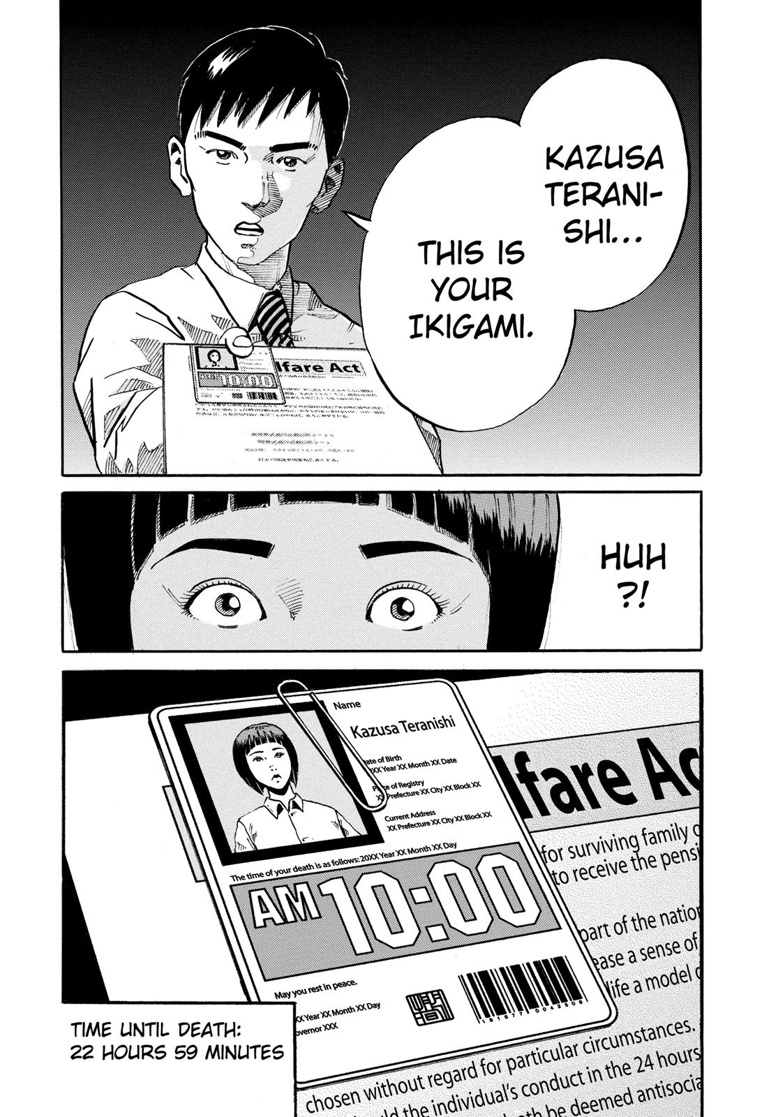 Read Ikigami The Ultimate Limit EN Manga Online