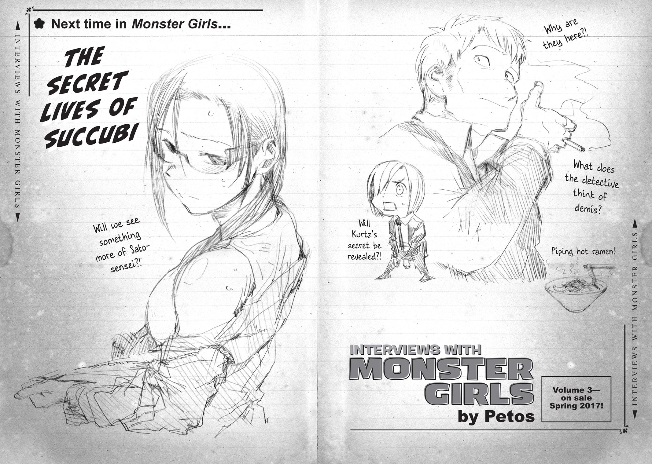 Read Interviews with Monster Girls EN Manga Online