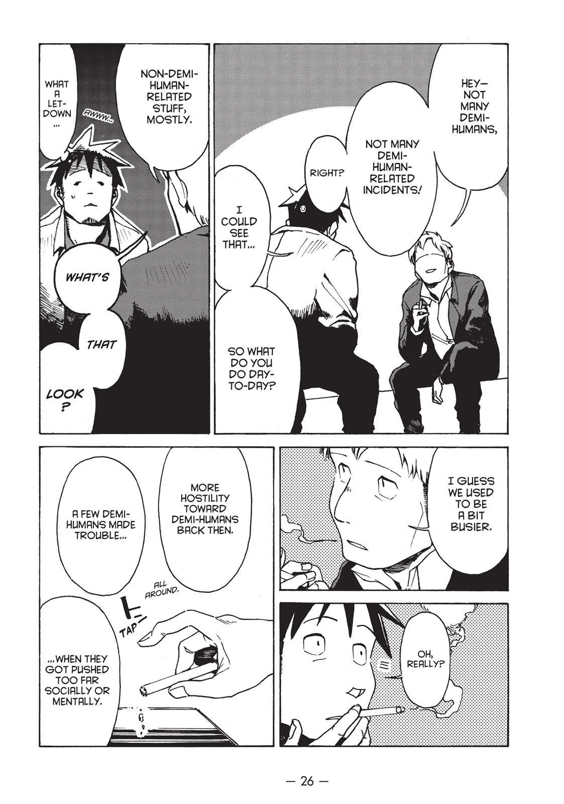 Read Interviews with Monster Girls EN Manga Online