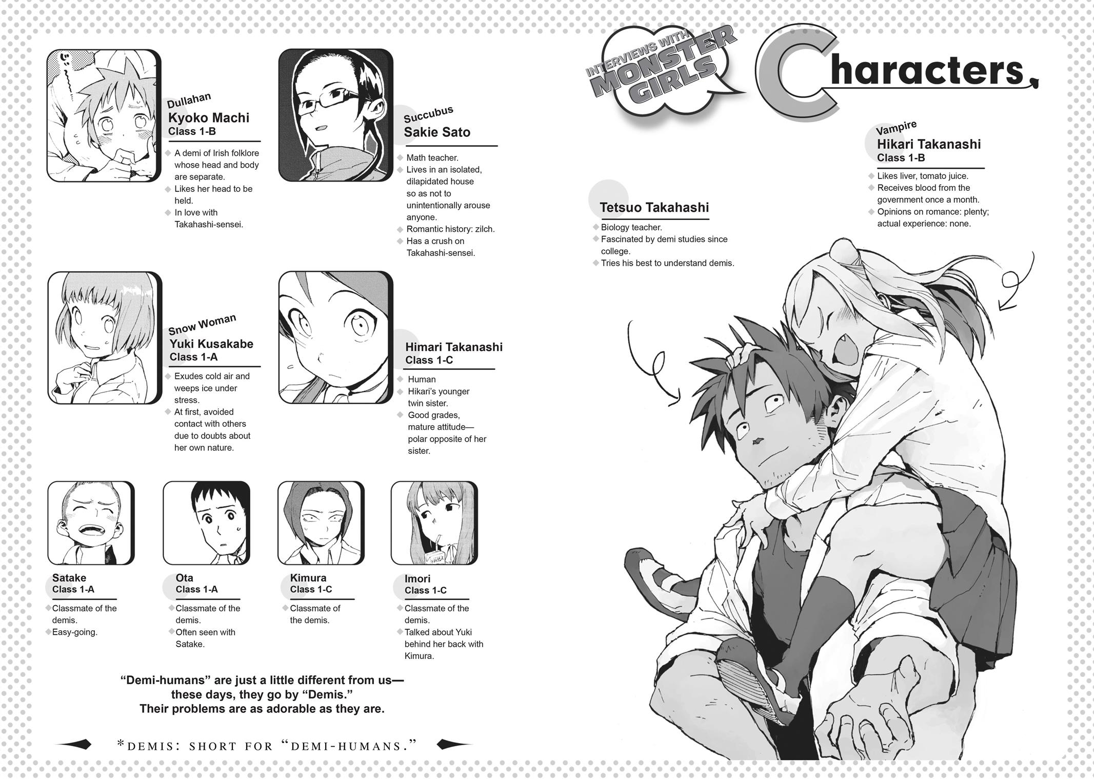 Read Interviews with Monster Girls EN Manga Online