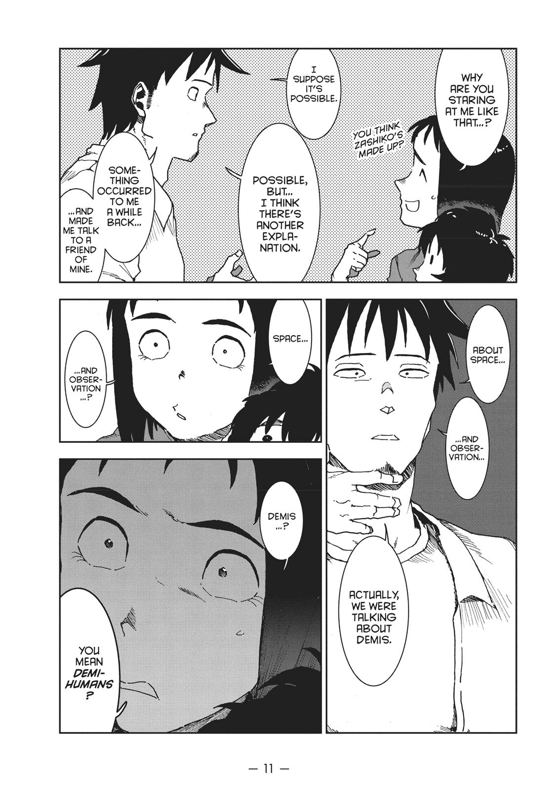 Read Interviews with Monster Girls EN Manga Online