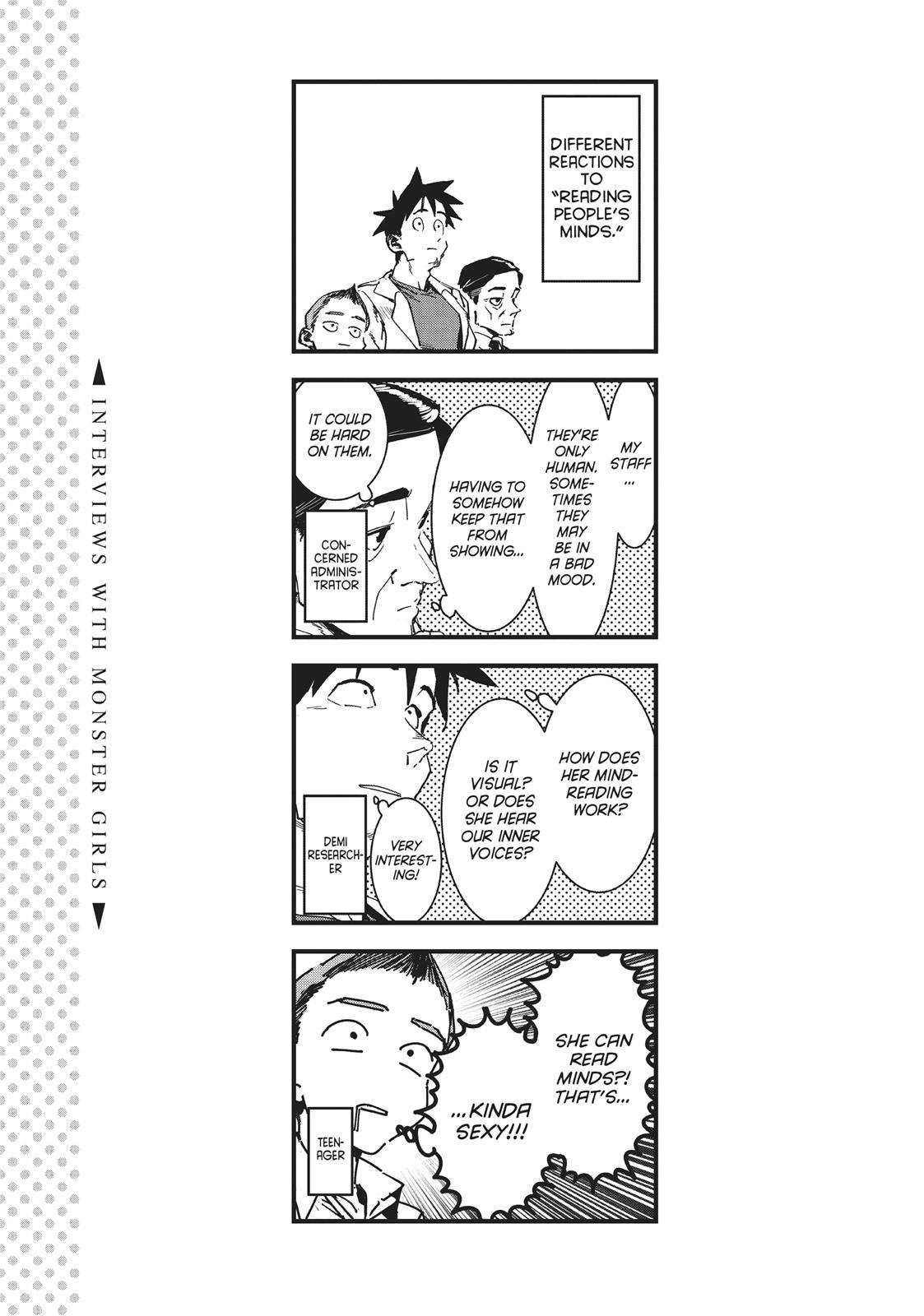 Read Interviews with Monster Girls EN Manga Online