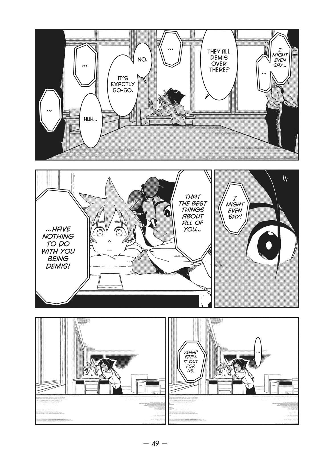 Read Interviews with Monster Girls EN Manga Online