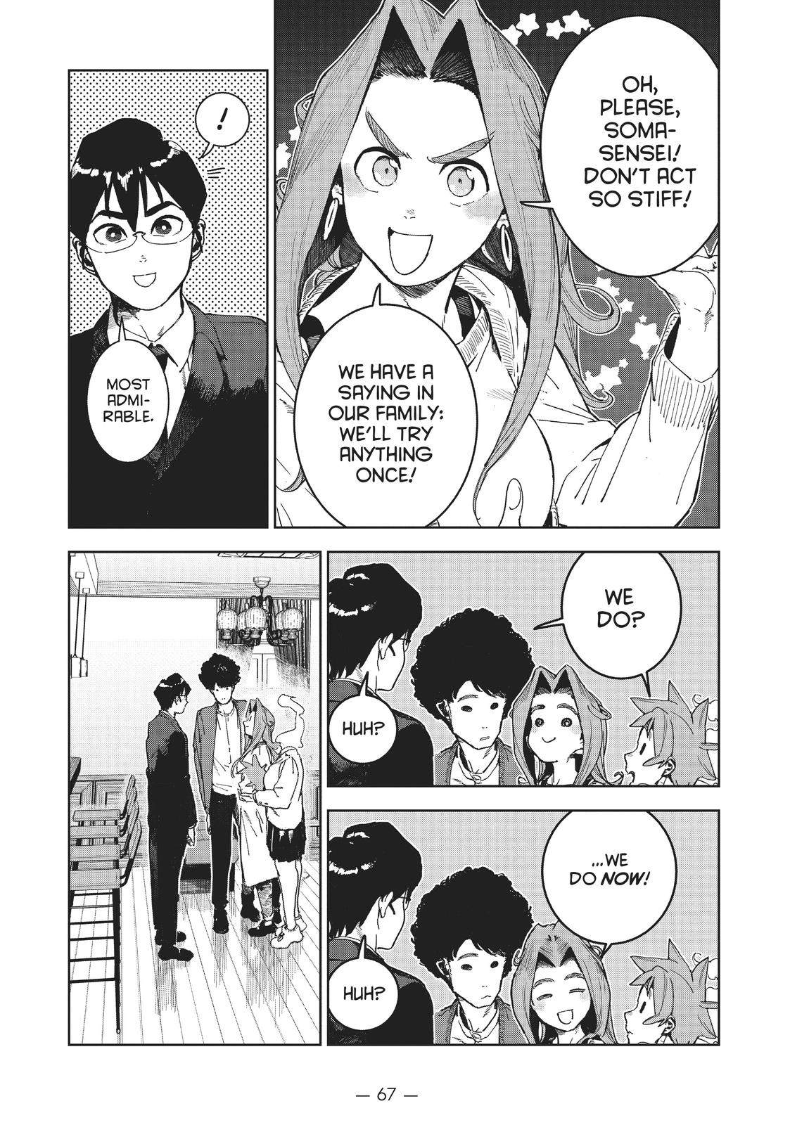 Read Interviews with Monster Girls EN Manga Online