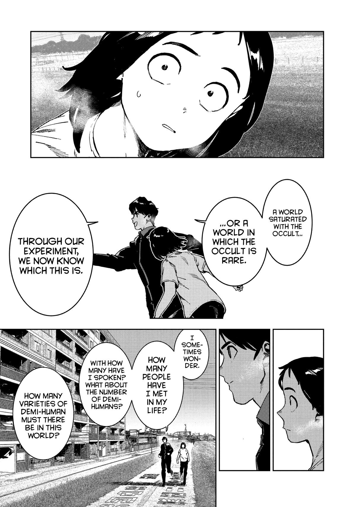 Read Interviews with Monster Girls EN Manga Online