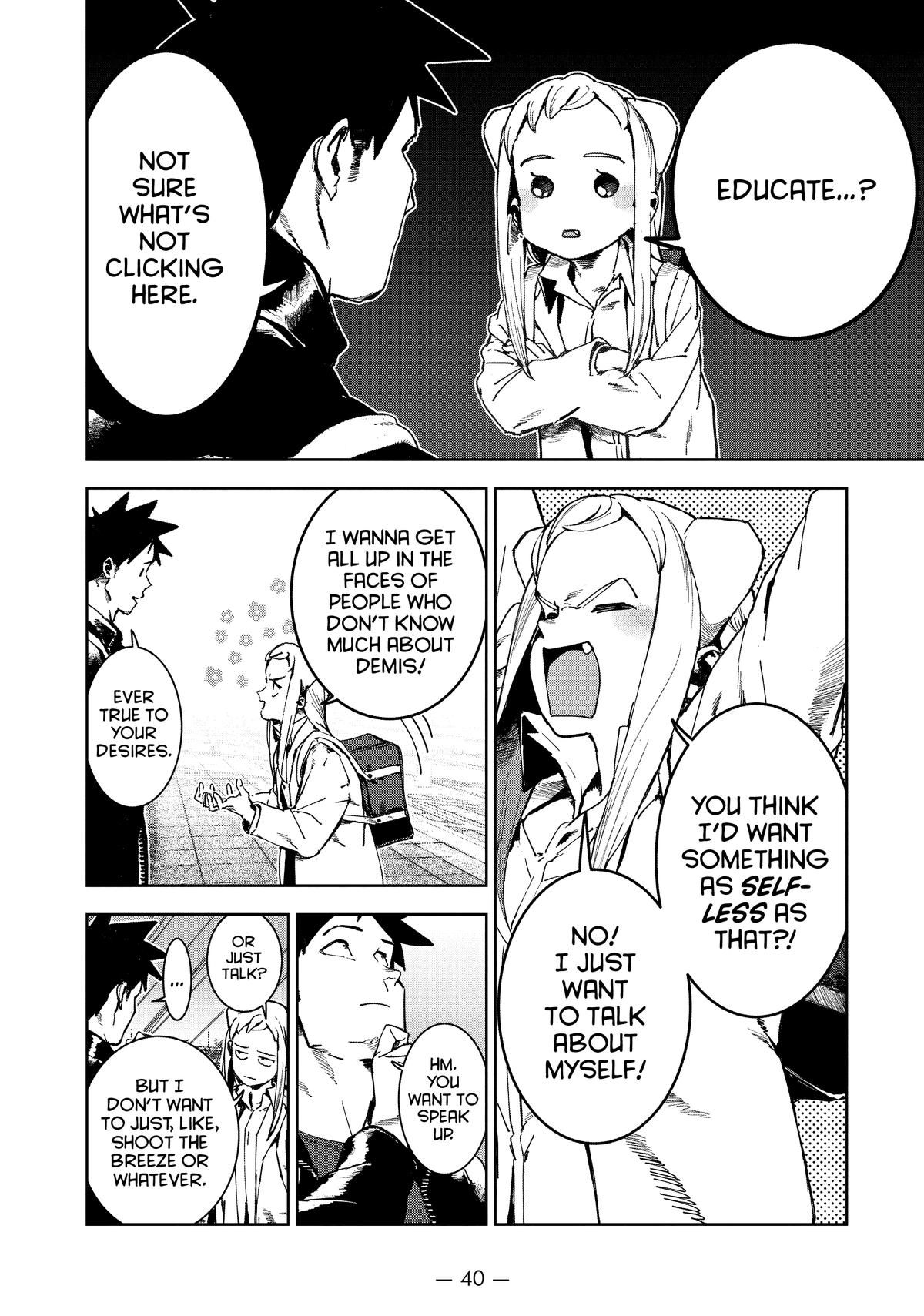 Read Interviews with Monster Girls EN Manga Online