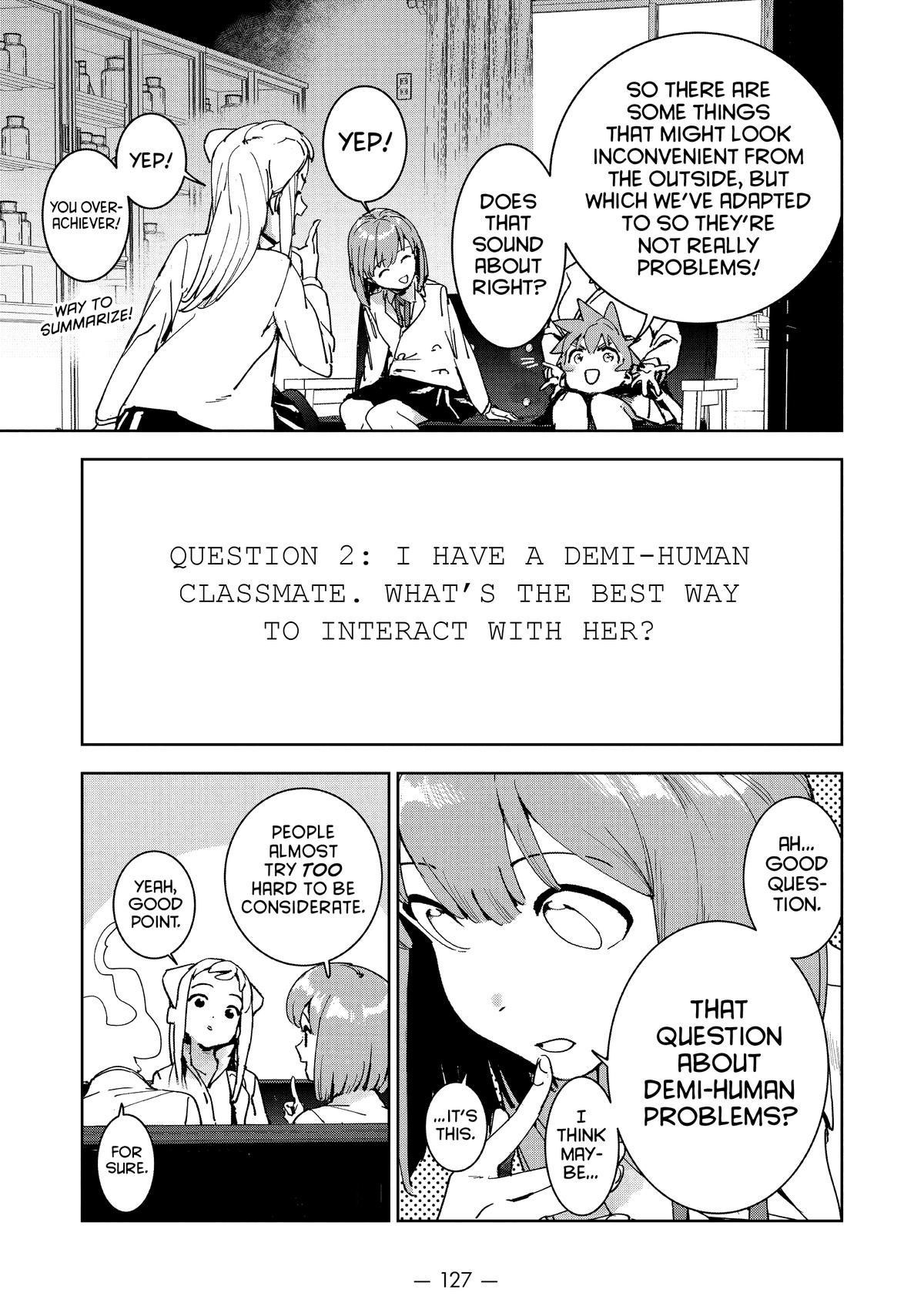 Read Interviews with Monster Girls EN Manga Online