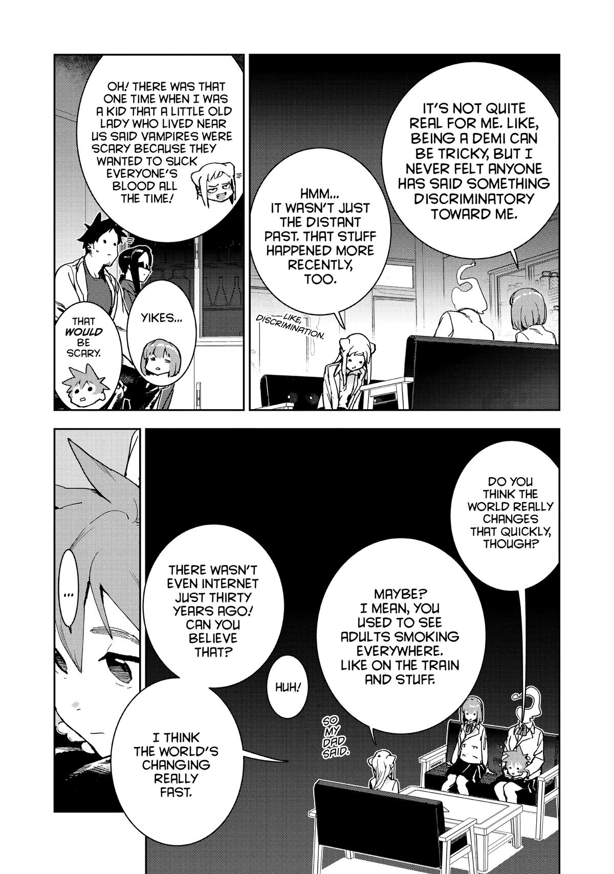 Read Interviews with Monster Girls EN Manga Online