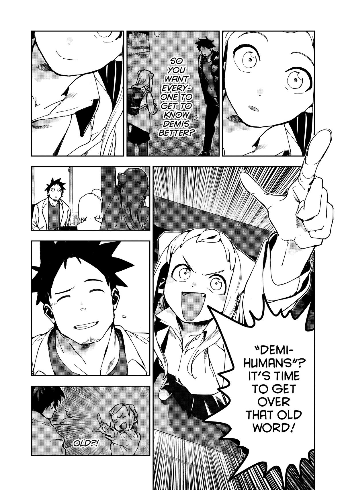 Read Interviews with Monster Girls EN Manga Online