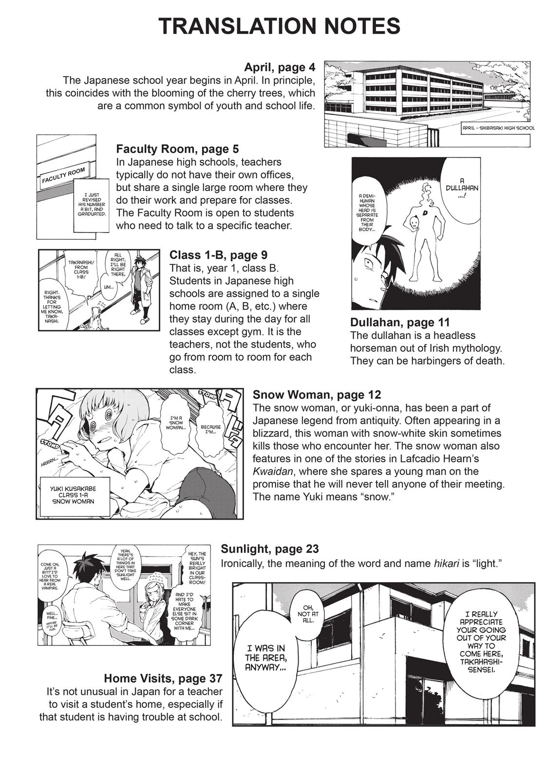 Read Interviews with Monster Girls EN Manga Online