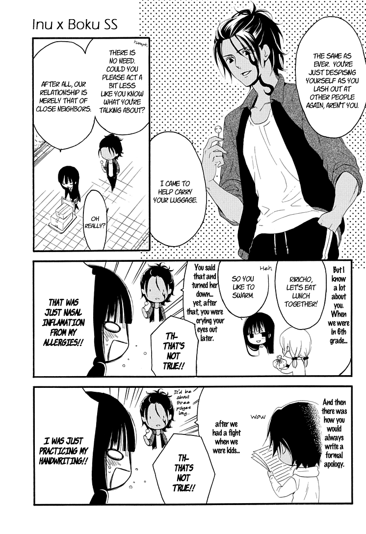 Read Inu x Boku SS EN Manga Online