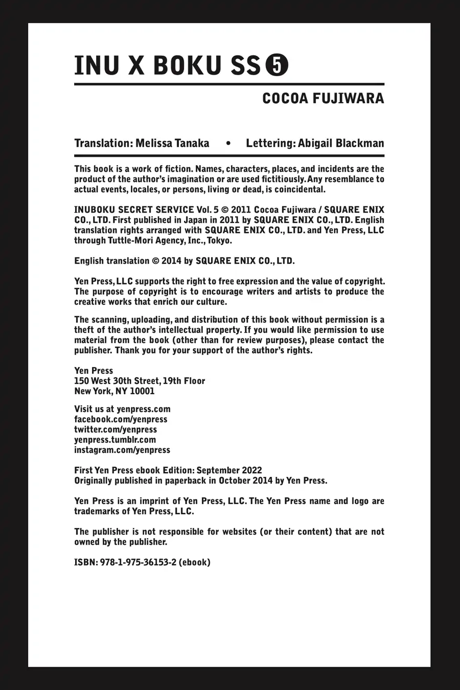 Read Inu x Boku SS EN Manga Online