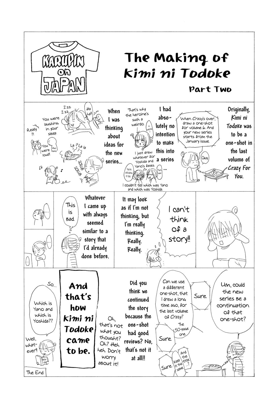 Read Kimi ni Todoke From Me to You EN Manga Online