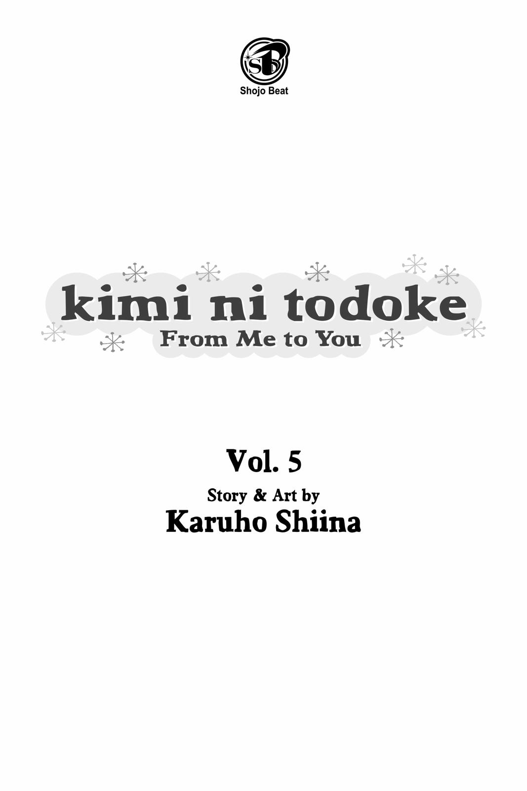 Read Kimi ni Todoke From Me to You EN Manga Online
