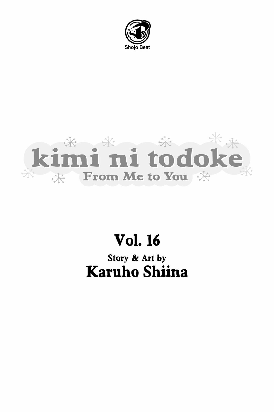 Read Kimi ni Todoke From Me to You EN Manga Online
