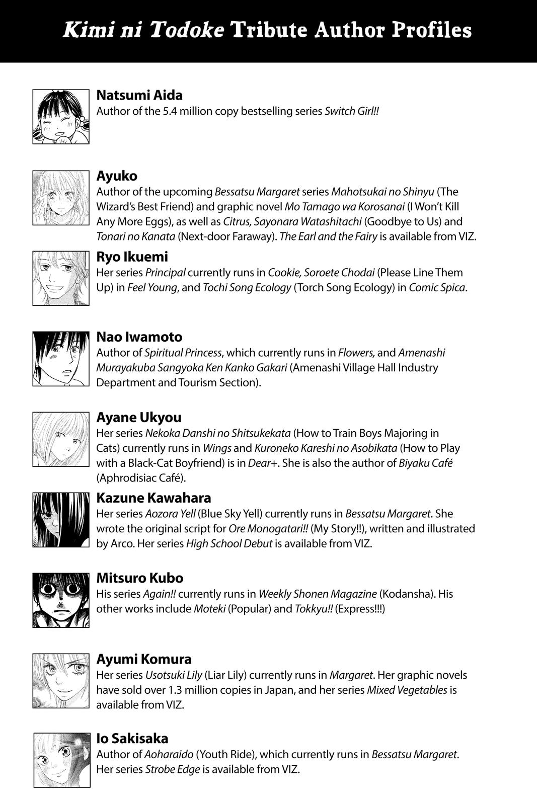 Read Kimi ni Todoke From Me to You EN Manga Online