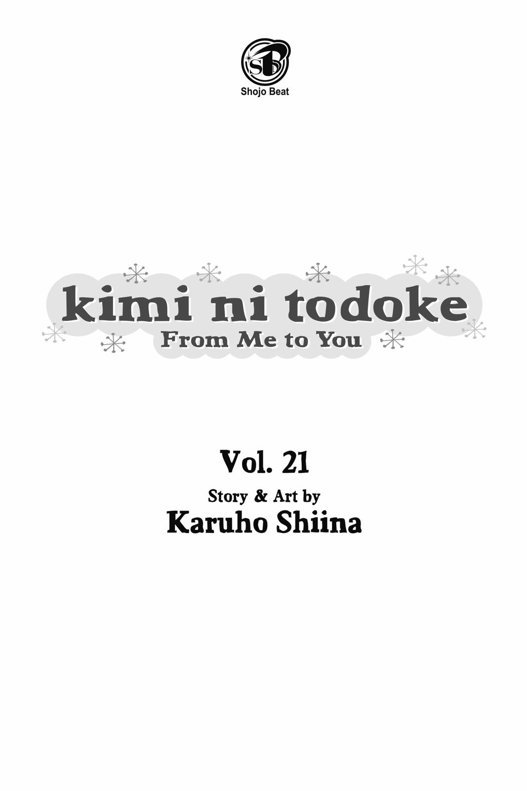 Read Kimi ni Todoke From Me to You EN Manga Online