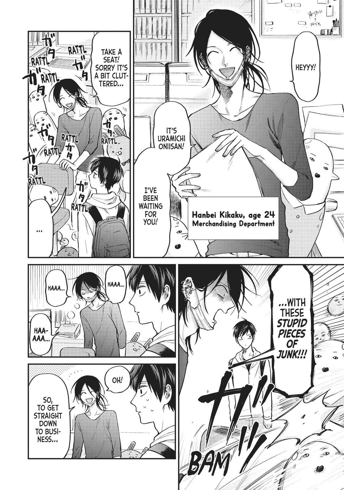 Read Life Lessons with Uramichi Oniisan EN Manga Online