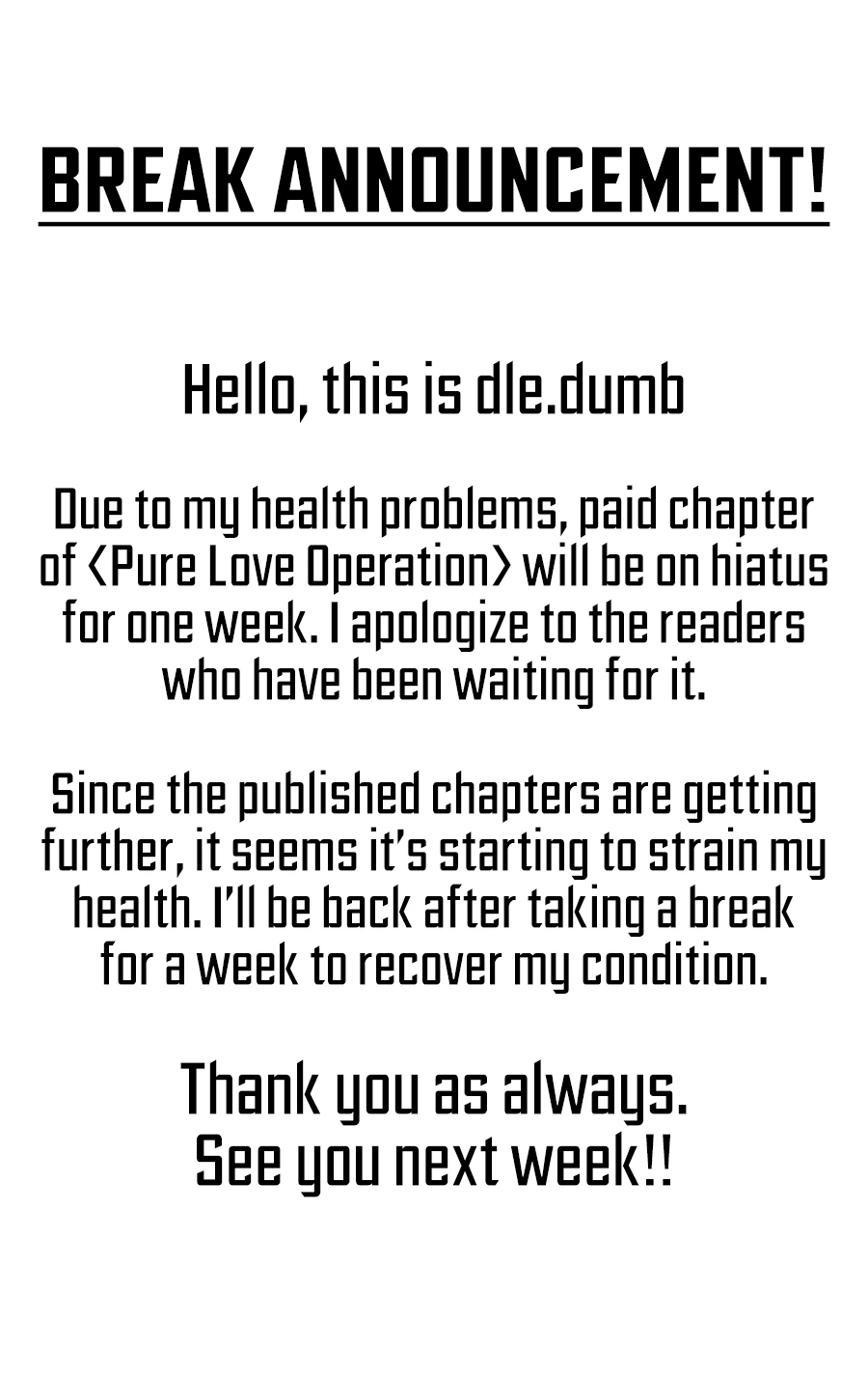 Read Operation True Love EN Manga Online