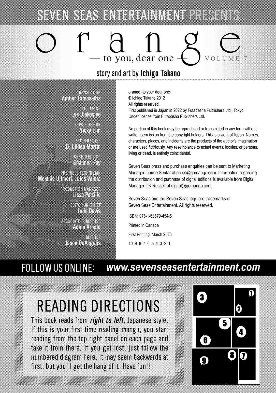 Read Orange EN Manga Online