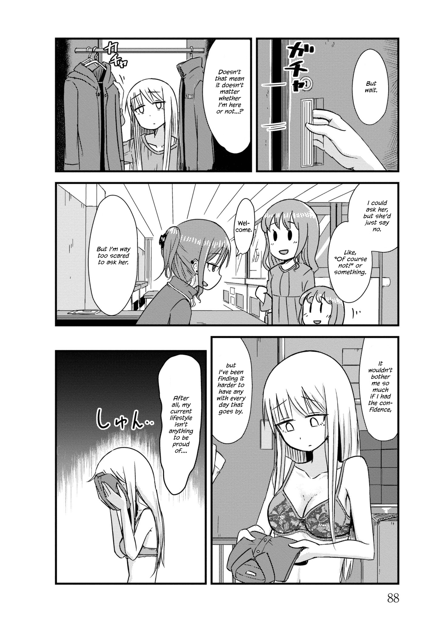 Read She Doesn't Know Why She Lives EN Manga Online