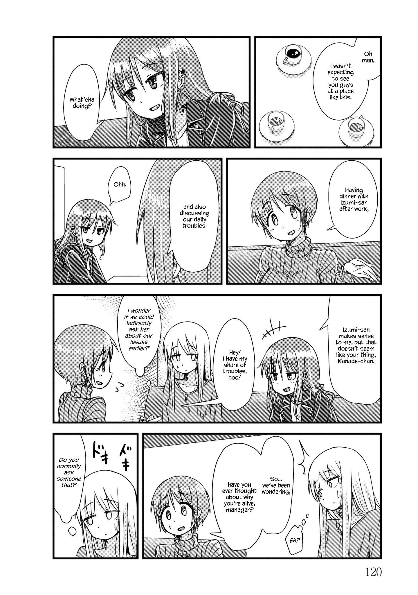 Read She Doesn't Know Why She Lives EN Manga Online