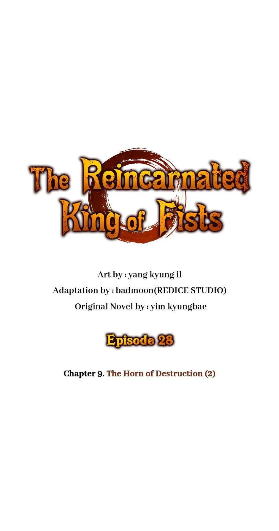 Read The Reincarnated King of Fists EN Manga Online