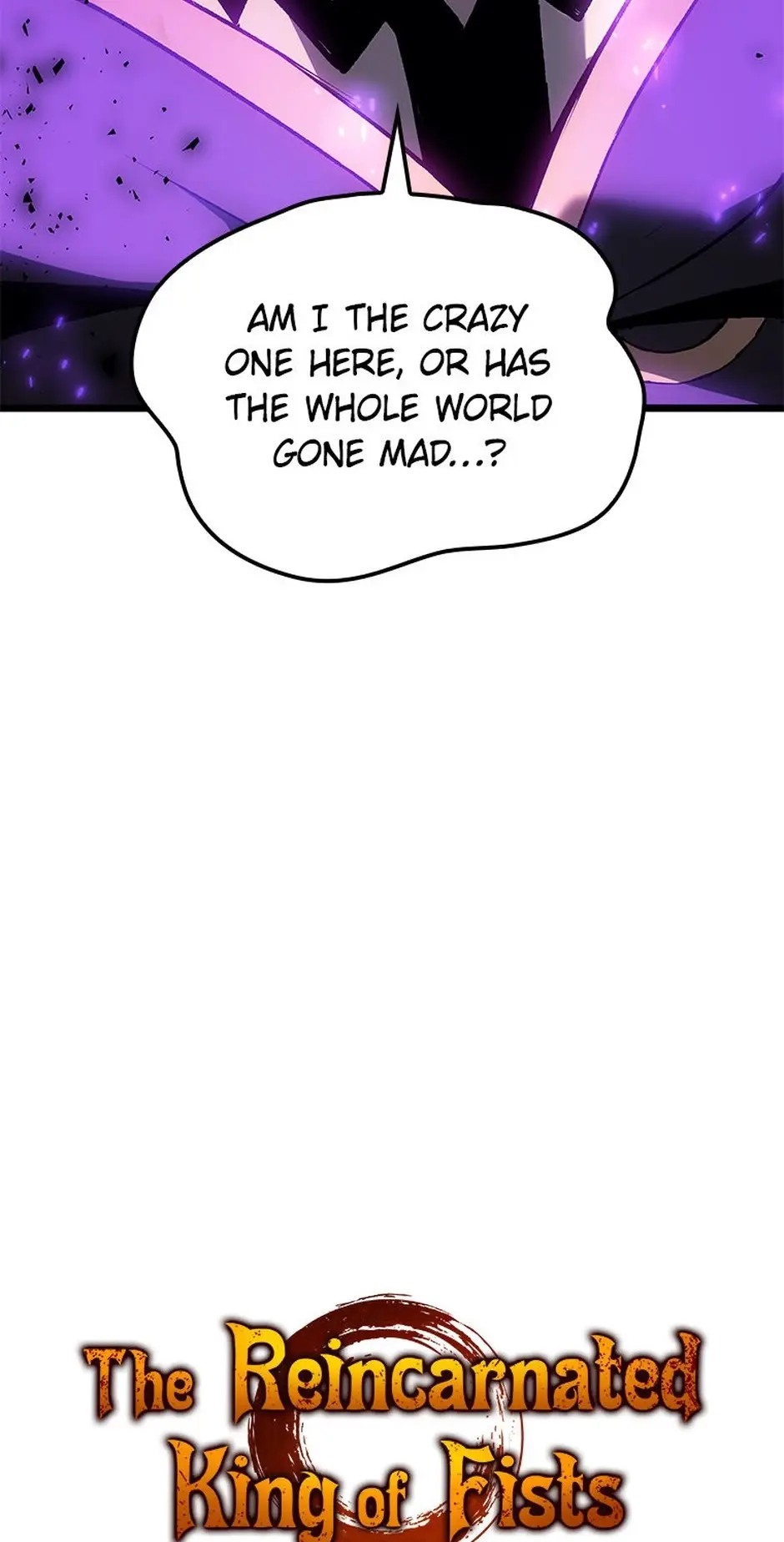 Read The Reincarnated King of Fists EN Manga Online