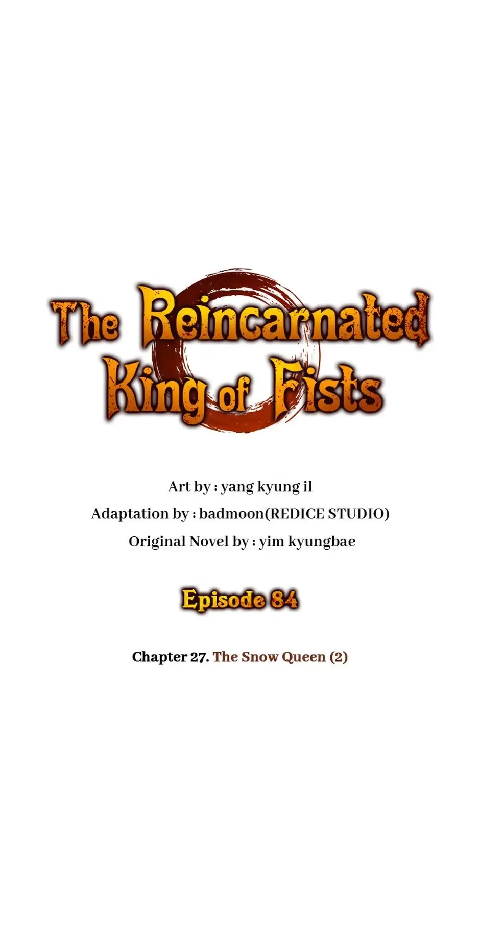 Read The Reincarnated King of Fists EN Manga Online