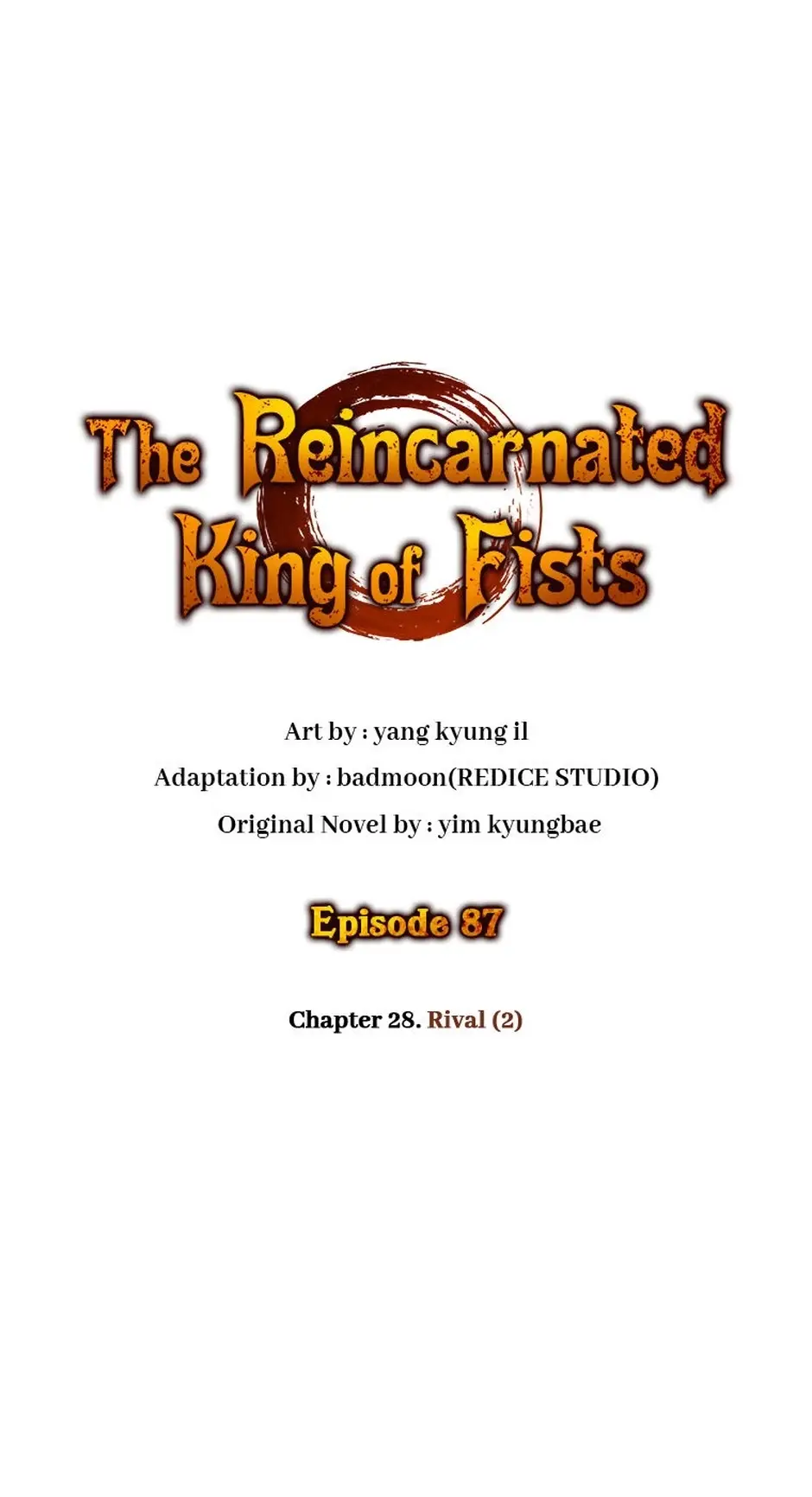 Read The Reincarnated King of Fists EN Manga Online