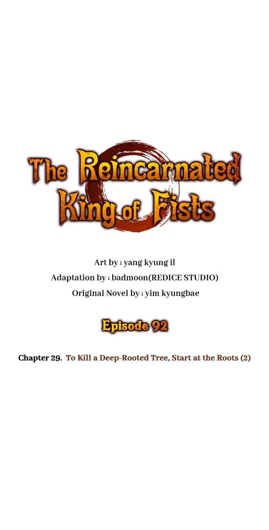 Read The Reincarnated King of Fists EN Manga Online