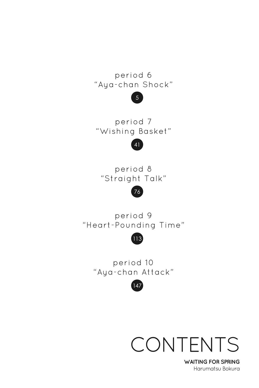 Read Waiting for Spring EN Manga Online