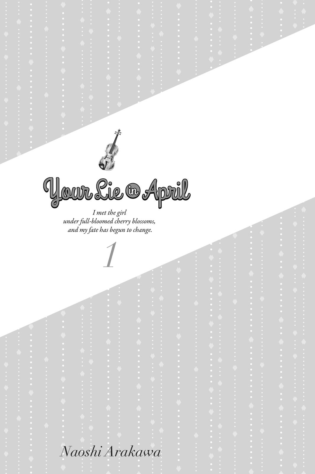 Read Your Lie in April EN Manga Online